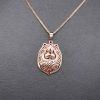 Fashion Women Dog Necklace Couple Alloy Chow Chow