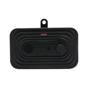 New Outdoor Waterproof Automatic Ultrasonic Drive Dog Bark Stopper (Option: Black-Bark Stopper)