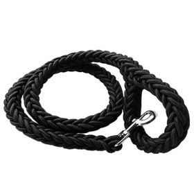 Pet Traction Rope, Dog Chain Rope, Pet Supplies (Option: 1.2m octagonal black)