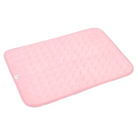 Double-sided Thermal Dog Bed Matching (Option: Pink-S)