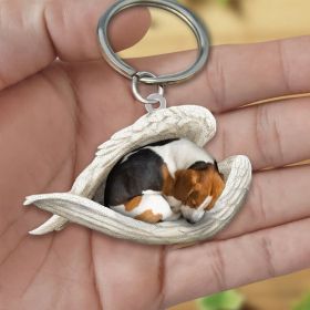 Creative Fashion Cute Dog-shaped Acrylic Keychain (Color: 29Style)