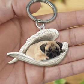 Creative Fashion Cute Dog-shaped Acrylic Keychain (Color: 15style)