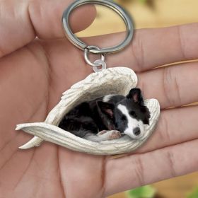 Creative Fashion Cute Dog-shaped Acrylic Keychain (Color: 19style)