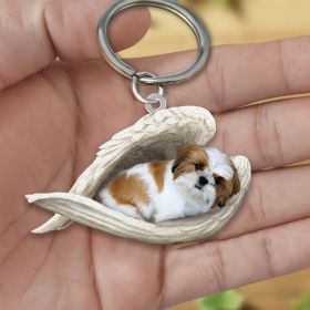 Creative Fashion Cute Dog-shaped Acrylic Keychain (Color: 31Style)