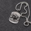 Bullying Fitness Sports Muscle Dog Necklace For Men