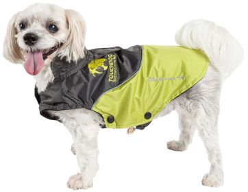 Touchdog Subzero-Storm Waterproof 3M Reflective Dog Coat w/ Blackshark technology (size: large)